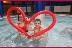 Internatowe walentynki w tym roku na basenie