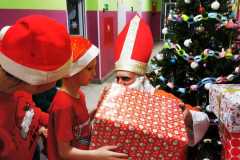 Mikołaj w przedszkolu.