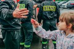 Przedszkolaki z wizytą w Państwowej Straży Pożarnej w Jaworze.